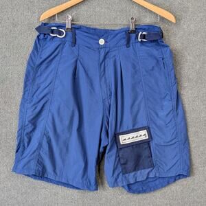 Vtg Breakers Shorts Mens 34 Nylon Bermudas Sailing Angles Surfing Cargo Pockets